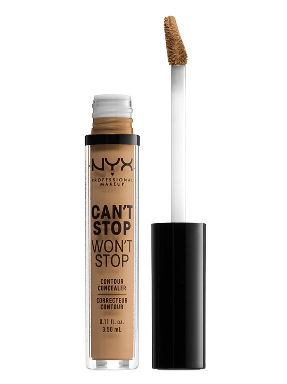 NYX Can't Stop Won't Stop Full Coverage Concealer - Golden, NEW